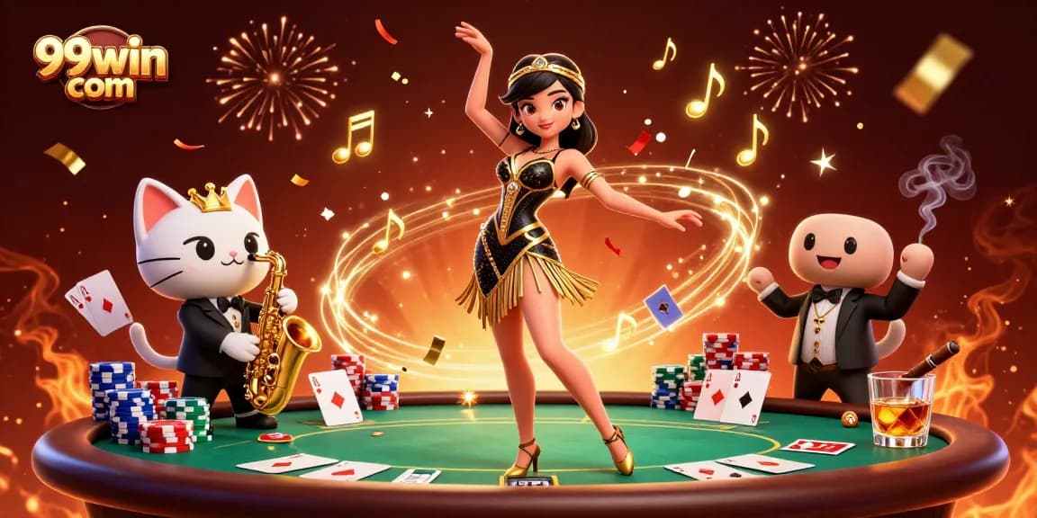 Experience the thrills of gambling with 99win com in a vibrant casino scene full of excitement.