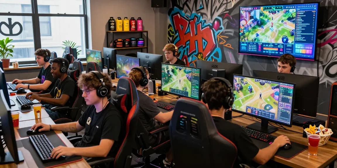 Exciting gaming atmosphere at ROKOK88, where players engage in multiplayer online games.
