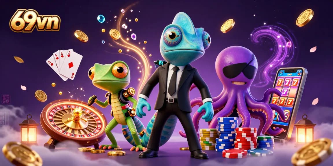 Experience thrilling wins with 69vn's dynamic casino gaming scene featuring vibrant action.