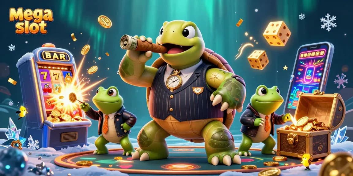 Menangkan jackpot di mega slot dengan ilustrasi kartun 3D yang menarik dan penuh strategi.