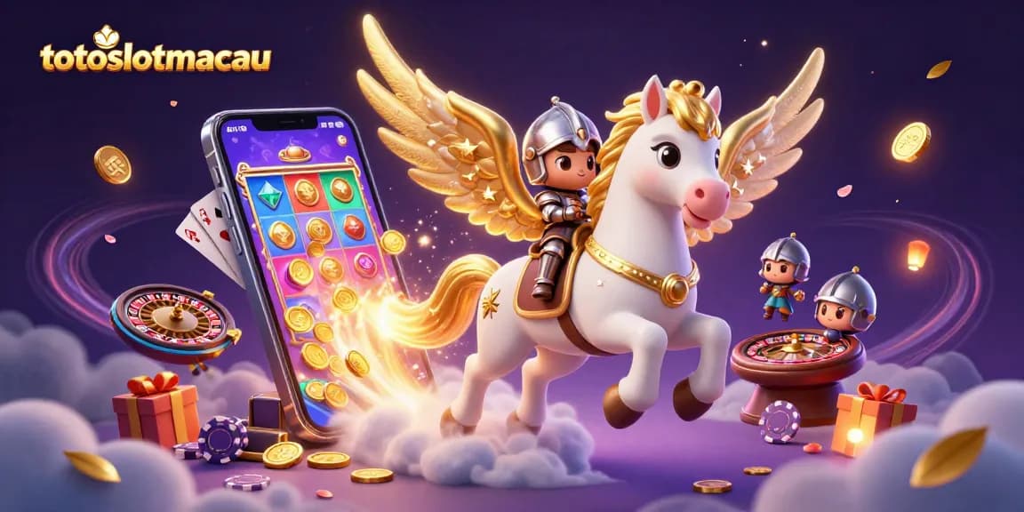 Join the action at totoslotmacau with magical slot adventures, featuring ignited coins and spinning reels.
