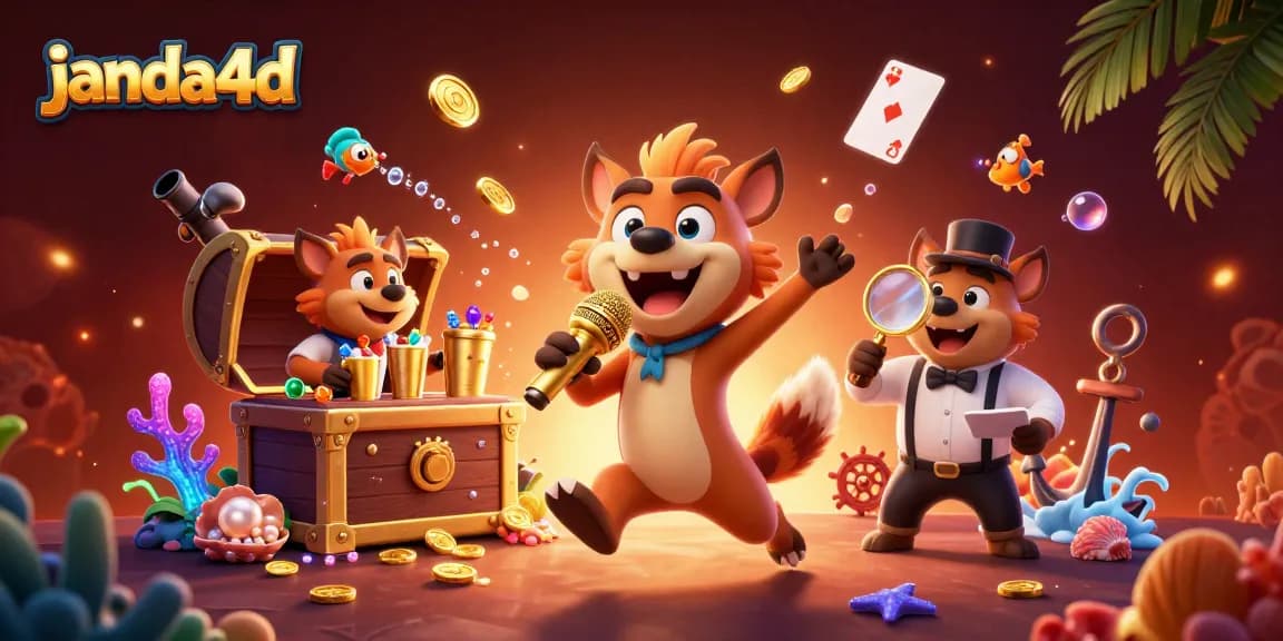 Permainan janda4d yang seru di kasino dengan hyena menghibur dan harta karun.