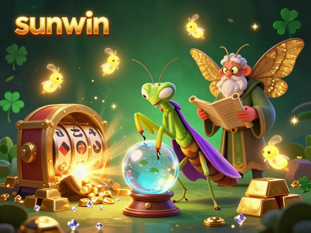 Engage in thrilling gameplay with sunwin at a mystical fortune teller setting.