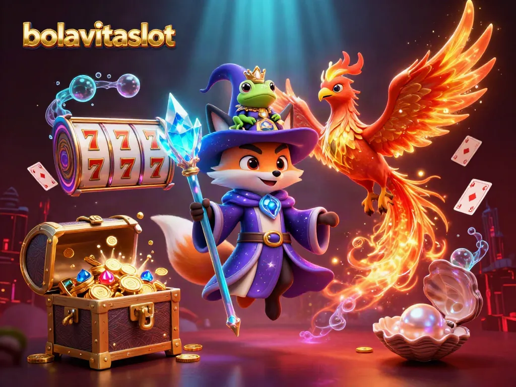 Spin the reels and win with bolavitaslot's captivating online casino adventures featuring wizard fox and phoenix.