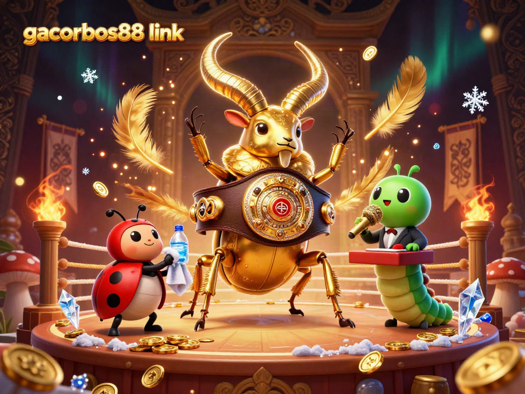 Experience excitement with the gacorbos88 link as characters clash in a dynamic casino scene.