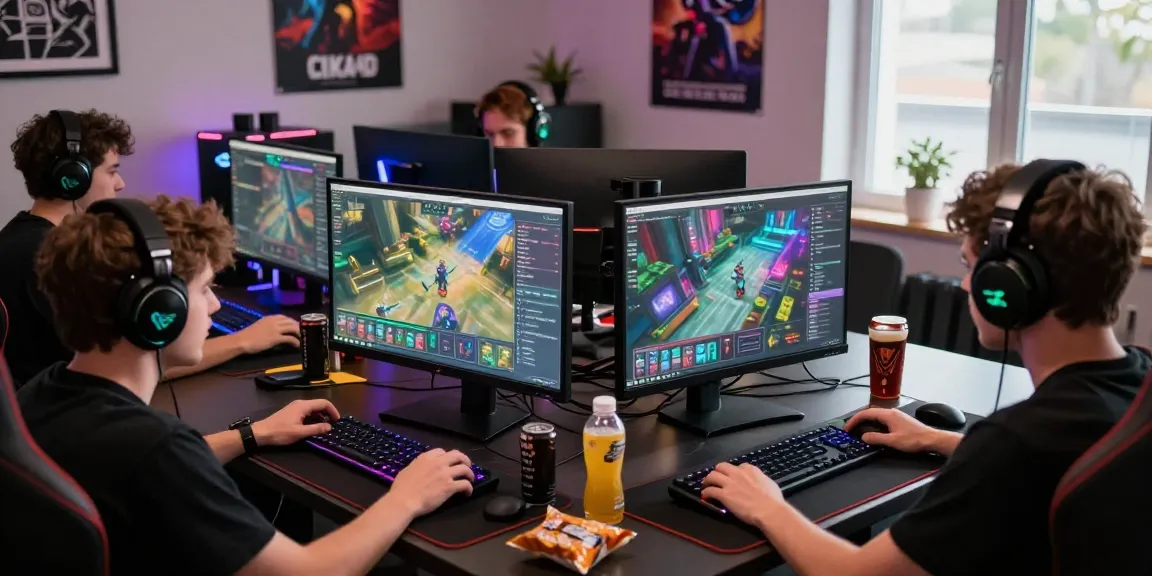 Players engaged with the CIKA4D gaming platform in a vibrant room filled with accessories.