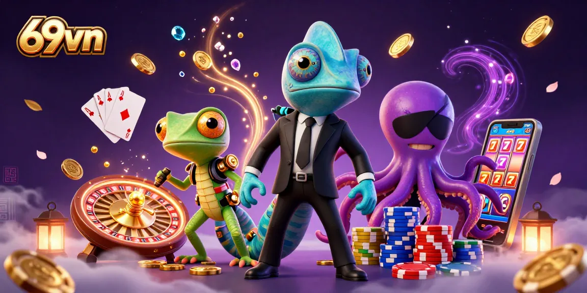 Experience thrilling wins with 69vn's dynamic casino gaming scene featuring vibrant action.