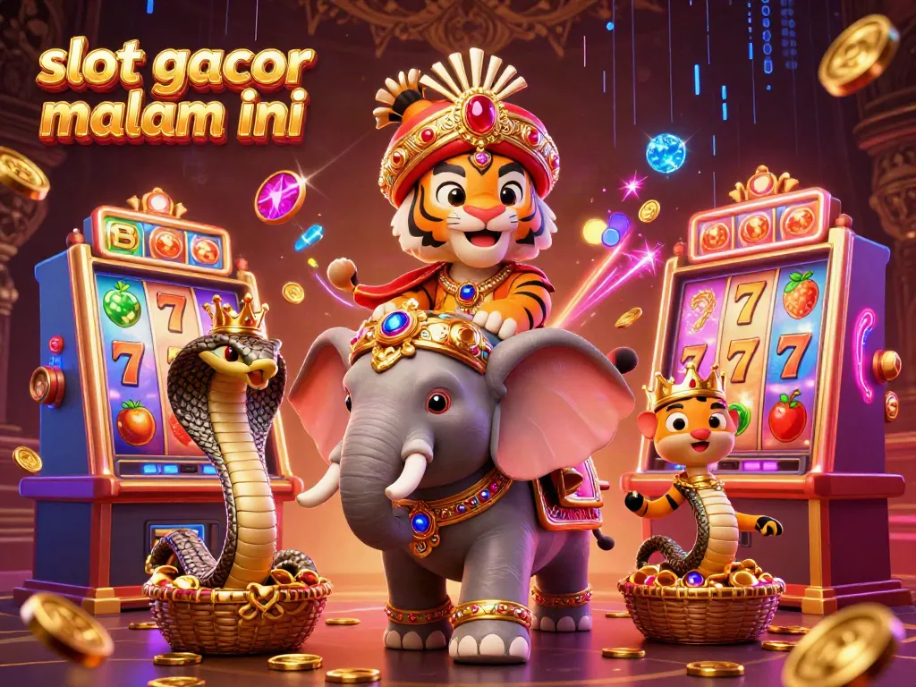 Menangkan slot gacor malam ini dengan petualangan mengasyikkan dari karakter kasino berwarna-warni.