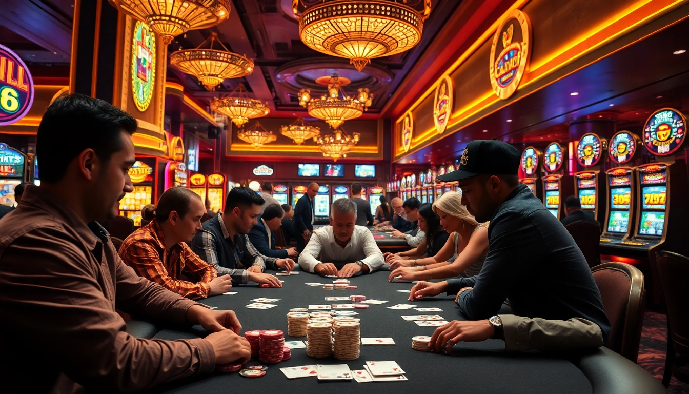 Engage with zbet68's vibrant casino atmosphere featuring immersive poker and slot experiences.