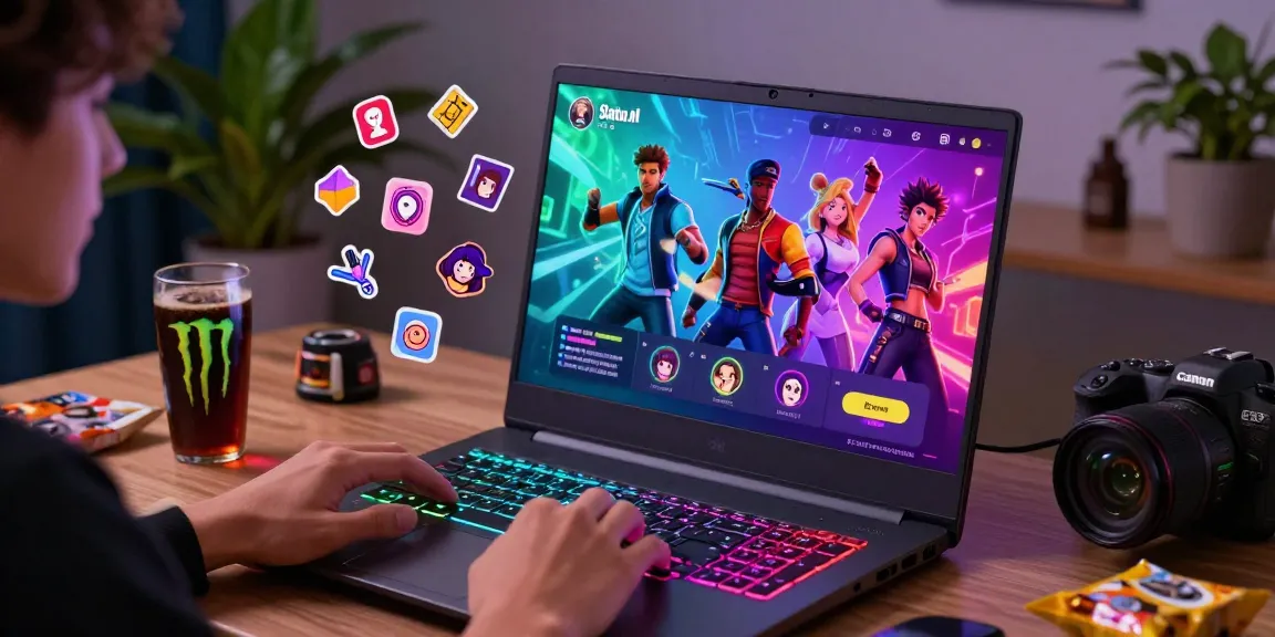 Engaging gameplay from the Status game with vibrant characters and social media interactions showing immersive digital experience.